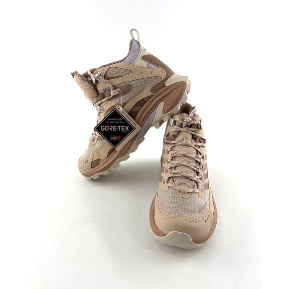 Merrell Women's Brown Moab Speed 2 Mid GTX Hiking Shoes Size 7 - Picture 7 of 11